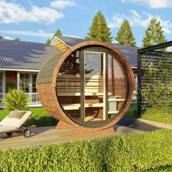 Terrassisaun Leo 160 Termo klaasist esiseinaga